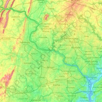 Mappa topografica Lowes Island, altitudine, rilievo