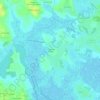 Mappa topografica La Grée des Fossés, altitudine, rilievo