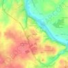 Mappa topografica La Grandière, altitudine, rilievo