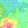 Mappa topografica Medeiro, altitudine, rilievo