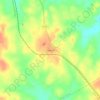 Mappa topografica Elevation, altitudine, rilievo