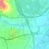 Mappa topografica Kledering, altitudine, rilievo