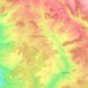 Mappa topografica Le Puits de Là-Bas, altitudine, rilievo