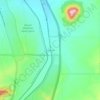 Mappa topografica Greenland, altitudine, rilievo