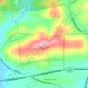 Mappa topografica Eagle Rock, altitudine, rilievo