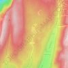 Mappa topografica Gève, altitudine, rilievo