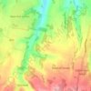 Mappa topografica Ridley, altitudine, rilievo