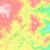 Mappa topografica 凤阳镇, altitudine, rilievo