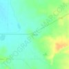 Mappa topografica Hot Springs, altitudine, rilievo