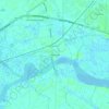 Mappa topografica Shell Point, altitudine, rilievo