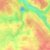 Mappa topografica Le Bas Fief, altitudine, rilievo