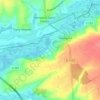 Mappa topografica Flexicourt, altitudine, rilievo