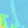 Mappa topografica Mamaia, altitudine, rilievo