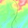 Mappa topografica Sebring, altitudine, rilievo