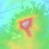 Mappa topografica Mount Sayao (Giron), altitudine, rilievo