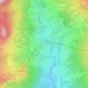 Mappa topografica Crignes, altitudine, rilievo