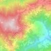 Mappa topografica Lennova, altitudine, rilievo