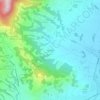 Mappa topografica Roncaglia, altitudine, rilievo