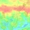Mappa topografica Les Layes, altitudine, rilievo