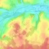 Mappa topografica Les Bois de Bèze, altitudine, rilievo