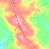 Mappa topografica Vila Betânia, altitudine, rilievo