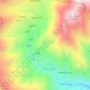 Mappa topografica Zambranch, altitudine, rilievo