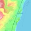 Mappa topografica Pueblo Vasco, altitudine, rilievo