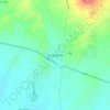 Mappa topografica Brackettville, altitudine, rilievo
