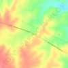 Mappa topografica Whiteway, altitudine, rilievo
