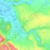 Mappa topografica Le Champ du Parc, altitudine, rilievo