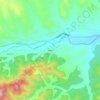 Mappa topografica Valdez, altitudine, rilievo
