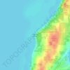 Mappa topografica Lookout Point, altitudine, rilievo