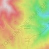 Mappa topografica Σκουριές, altitudine, rilievo