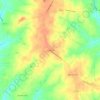 Mappa topografica Lochleven, altitudine, rilievo