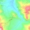 Mappa topografica Monte Spinello, altitudine, rilievo