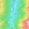 Mappa topografica Hameau du Cley, altitudine, rilievo