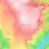Mappa topografica Recoules, altitudine, rilievo