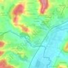 Mappa topografica Chartrage, altitudine, rilievo