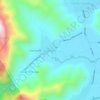 Mappa topografica Capoluca, altitudine, rilievo