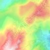 Mappa topografica Olle, altitudine, rilievo