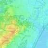 Mappa topografica Huizerhoogt, altitudine, rilievo