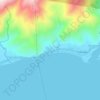 Mappa topografica Marinawa, altitudine, rilievo