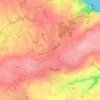 Mappa topografica Kerlerot, altitudine, rilievo