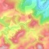 Mappa topografica Rigols, altitudine, rilievo