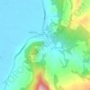 Mappa topografica EL SALITRE, altitudine, rilievo