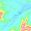 Mappa topografica Junco Arriba, altitudine, rilievo