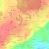 Mappa topografica Le Haut Coron, altitudine, rilievo