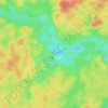 Mappa topografica San Antonio, altitudine, rilievo