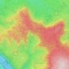 Mappa topografica Bonbon, altitudine, rilievo