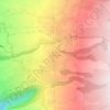 Mappa topografica Montvert, altitudine, rilievo